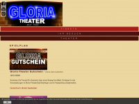 gloria-theater.de Webseite Vorschau
