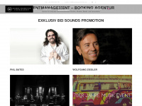 sounds-promotion.de Webseite Vorschau