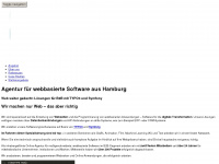 hauptsache.net Webseite Vorschau