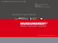 museumsreif.com Webseite Vorschau