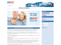 plusenergy.ch Webseite Vorschau