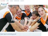 plusport-tg.ch Webseite Vorschau
