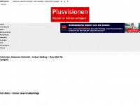 plusvisionen.de Webseite Vorschau