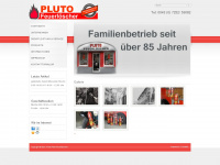 pluto-feuerloescher.at Webseite Vorschau