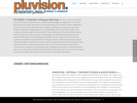 pluvision.de Webseite Vorschau