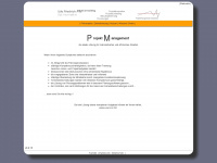 pm-competence.de Webseite Vorschau