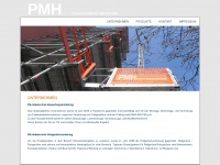 pm-hebetechnik.de Webseite Vorschau