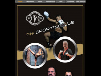 pm-sportingclub.de Webseite Vorschau