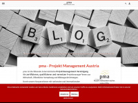 pma.at Webseite Vorschau