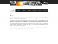 pmg-architekten.de Webseite Vorschau