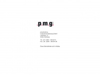 pmg-online.de Webseite Vorschau
