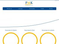 pmk-steuerberatung.at Webseite Vorschau