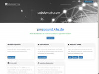 pms-sound.de Webseite Vorschau