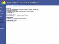 pmue.ch Webseite Vorschau