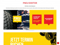 pneudoktor.ch Webseite Vorschau