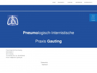 pneumo-gauting.de Webseite Vorschau