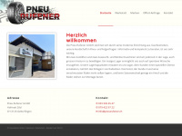 pneurufener.ch Webseite Vorschau
