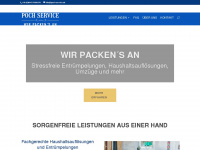 poch-service.de Webseite Vorschau