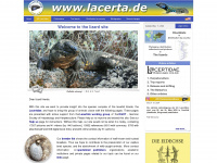 podarcis.de Webseite Vorschau