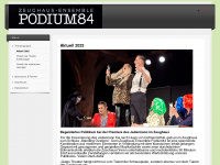 podium84.de Webseite Vorschau