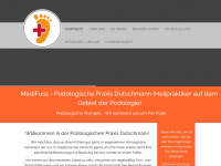 podologie-dutschmann.de Webseite Vorschau