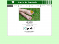 podologie-temmel.de Webseite Vorschau