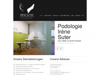 podologie-suter.ch Webseite Vorschau