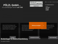 poelzl-estrich.at Webseite Vorschau