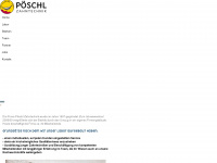 poeschl-zahntechnik.de Webseite Vorschau