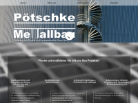 poetschke-metallbau.de Webseite Vorschau