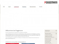 poggemann-gmbh.de Webseite Vorschau