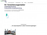pointnerfinanz.at Webseite Vorschau