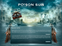 poisonsun.de Webseite Vorschau