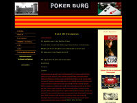 poker-burg.de Webseite Vorschau