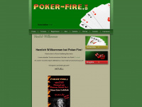 poker-fire.de Webseite Vorschau