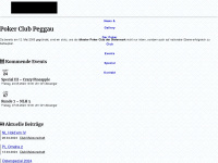 poker-peggau.at Webseite Vorschau
