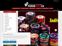 pokershop.ch Webseite Vorschau