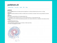 polidrom.ch Webseite Vorschau