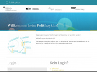 politikzyklus.ch Webseite Vorschau