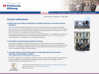 politischebildung-hamburg.de Webseite Vorschau