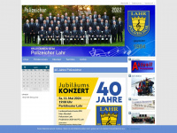 polizeichor-lahr.de Webseite Vorschau