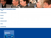 polizeimusik-ag.ch Webseite Vorschau