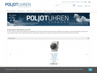 poljotuhren.de Webseite Vorschau