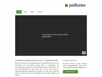 pollutex.de Webseite Vorschau