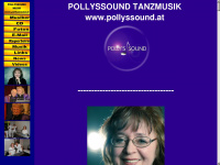 pollyssound.at Webseite Vorschau
