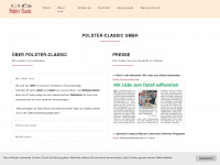 polster-classic.de Webseite Vorschau