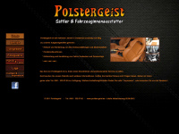 polster-geist.de Webseite Vorschau