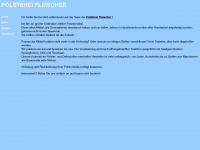 polsterei-fleischer.de Webseite Vorschau