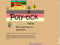 poly-tick.de Webseite Vorschau
