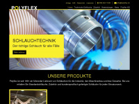 polyflex.ch Webseite Vorschau